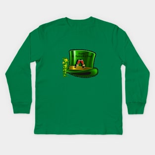 Happy Saint Patrick's day Kids Long Sleeve T-Shirt